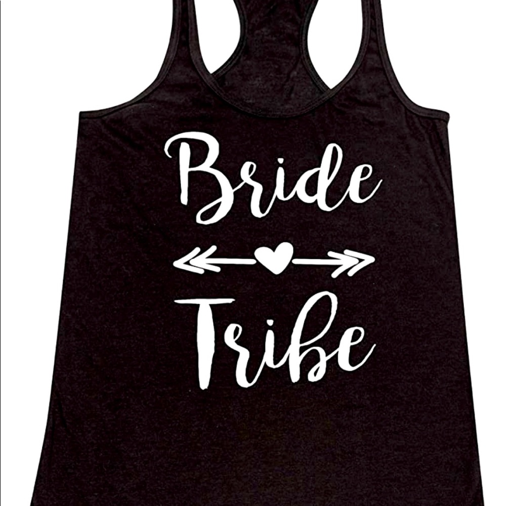 Bachelorette party tank tops - 2 S and 2 M sizes